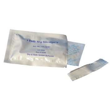 TMB 10 g Silica gel Vlies einzeln in Alubeutel